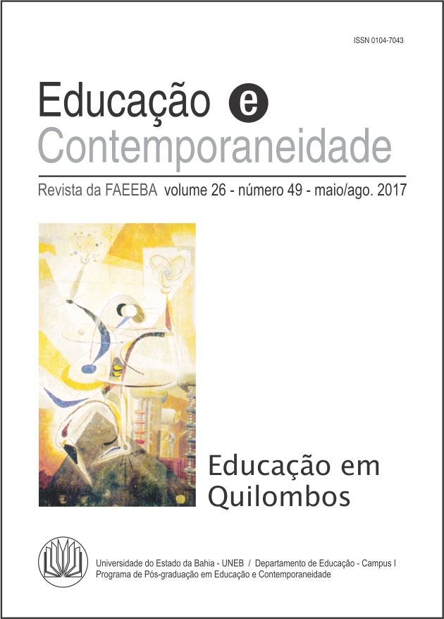 					Visualizar v. 26 n. 49 (2017): Revista da FAEEBA. Educação e Contemporaneidade
				