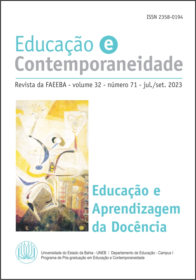					Afficher Vol. 32 No. 71 (2023): Educação e Aprendizagem da Docência
				