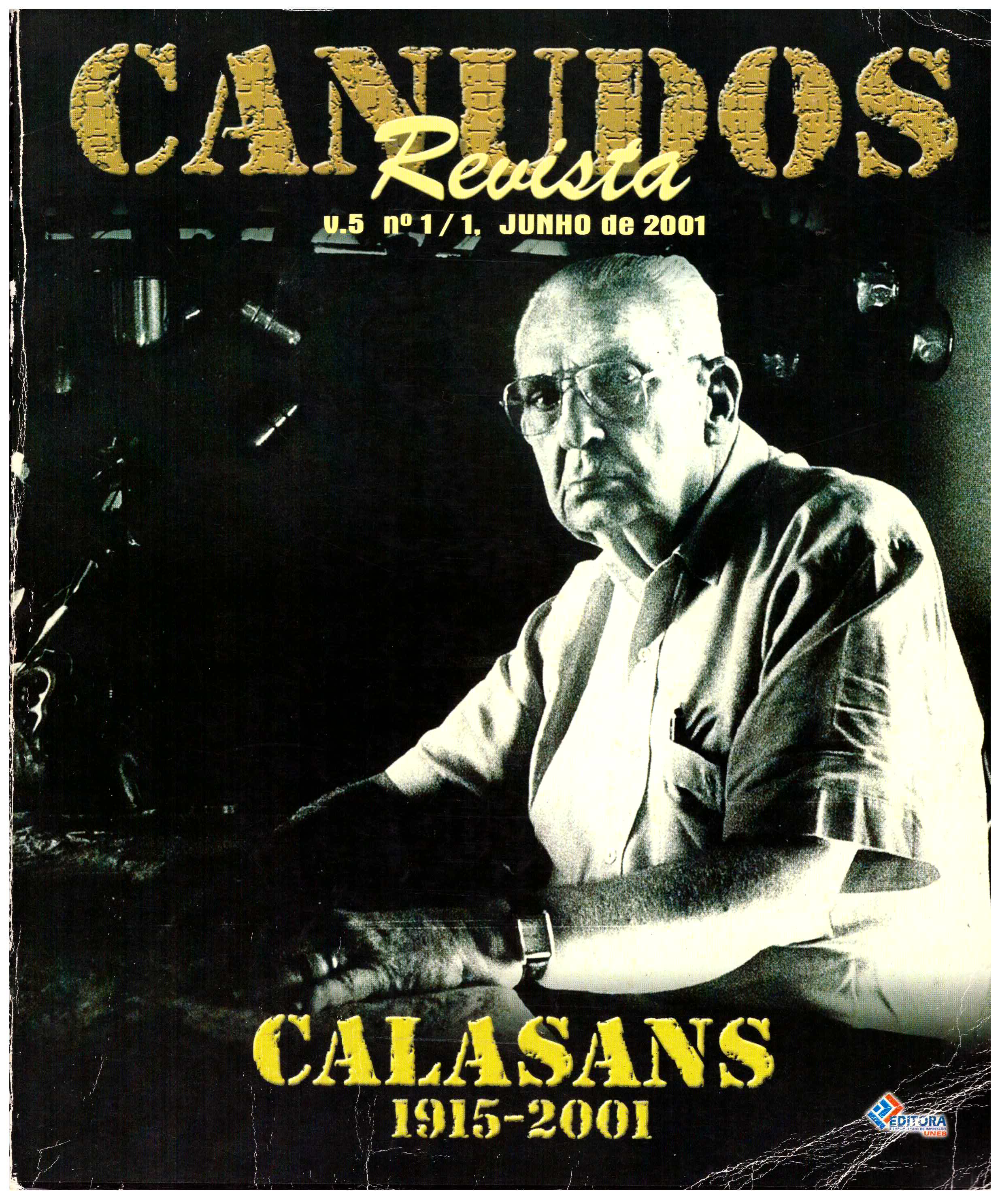 					Visualizza V. 5 N. 1 (2001): CALASANS 1915-2001
				