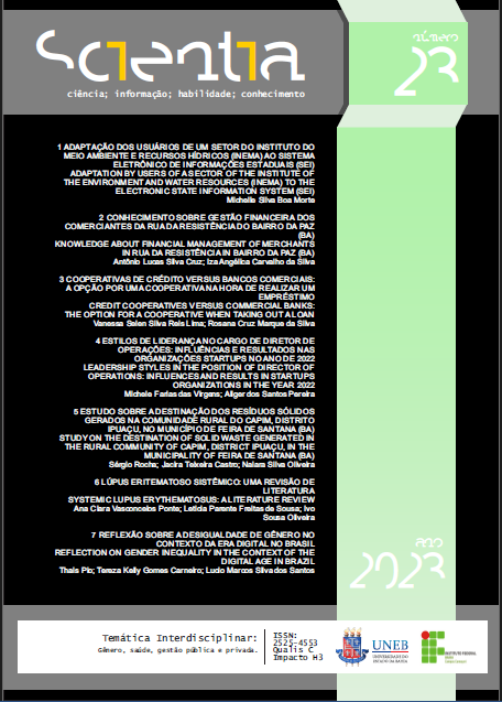 					Visualizza V. 8 N. 3 (2023): Revista Scientia v 8 n 3 set/dez 2023
				