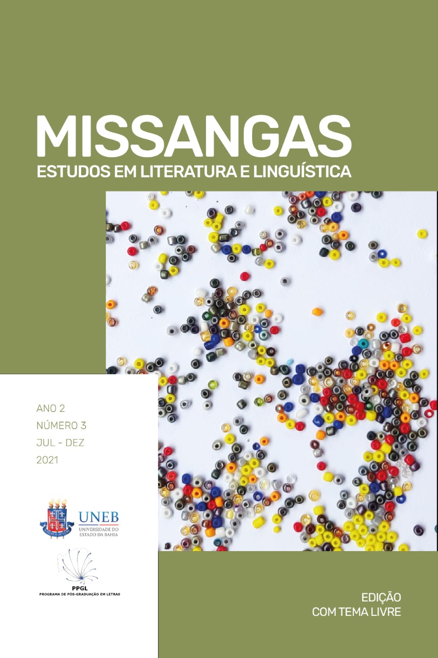 					View Vol. 2 No. 3 (2021): Missangas: Estudos em Literatura e Linguística
				